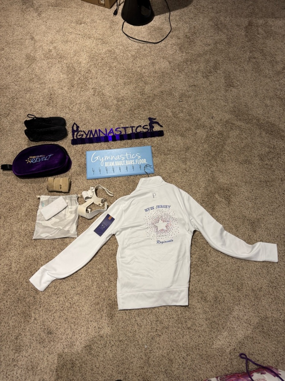 Girls gymnastics items